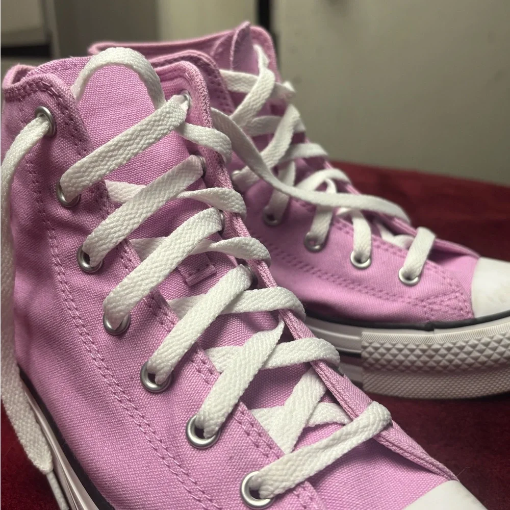 Converse Kids' Pink High-Top Sneakers
